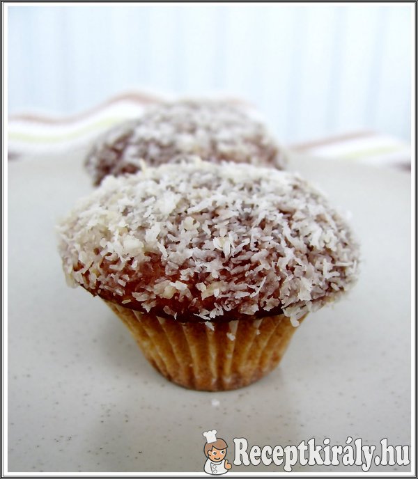 Kókuszos mini muffin