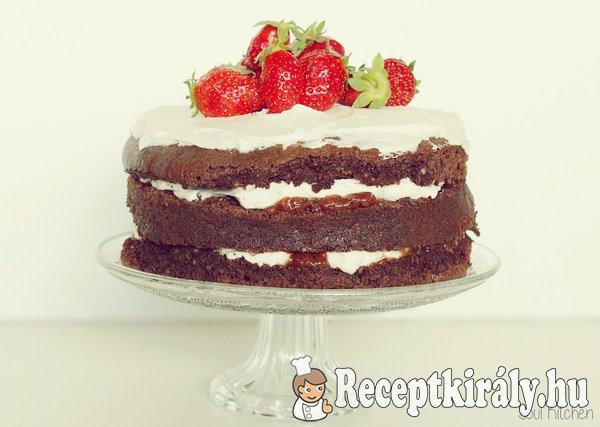 Epres csokoládétorta (lisztmentes)
