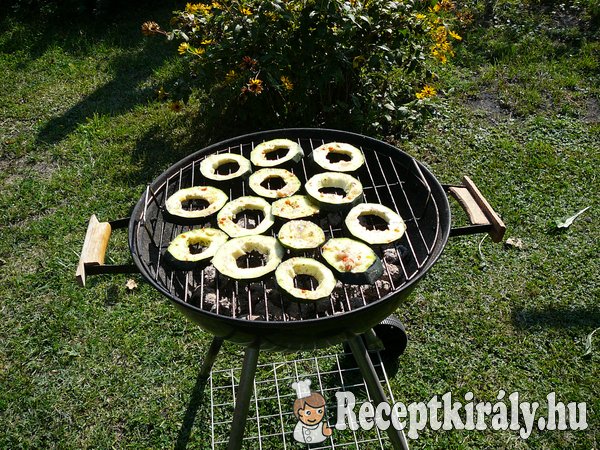 Grillezett cukkini